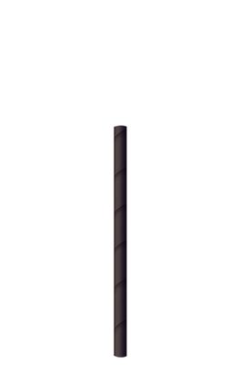 Byo - Cannuccia nera in carta 13,5 cm