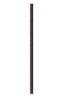 Byo - Cannuccia nera in carta 20 cm