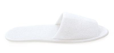 Byo - Ciabatte bianche con punta aperta 29 cm