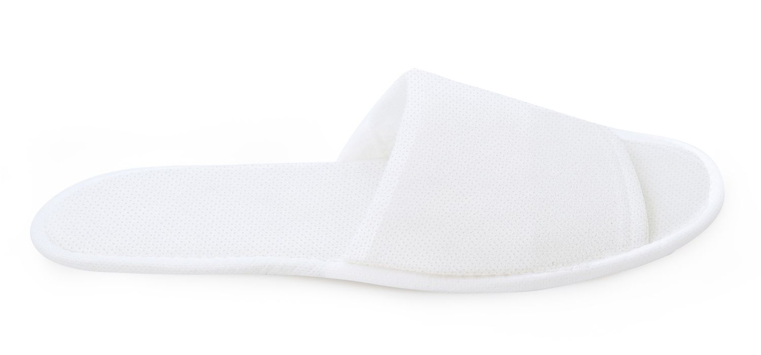 Byo - White Slippers with Open Toe 29 cm Soft