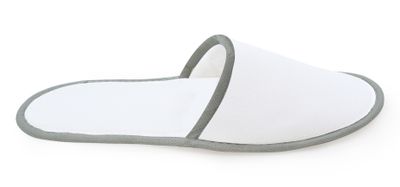 Byo - Ciabatte bianche con punta chiusa 29 cm Elegance