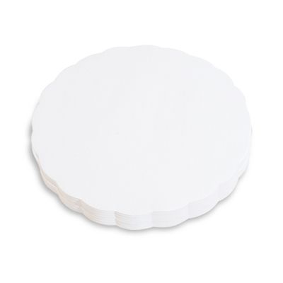 Byo - Carta fritto tonda in paglia bianca 40 gms 20 cm