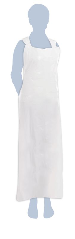 Byo - Grembiule doppio strato in polietilene 140 x 70 cm Defender