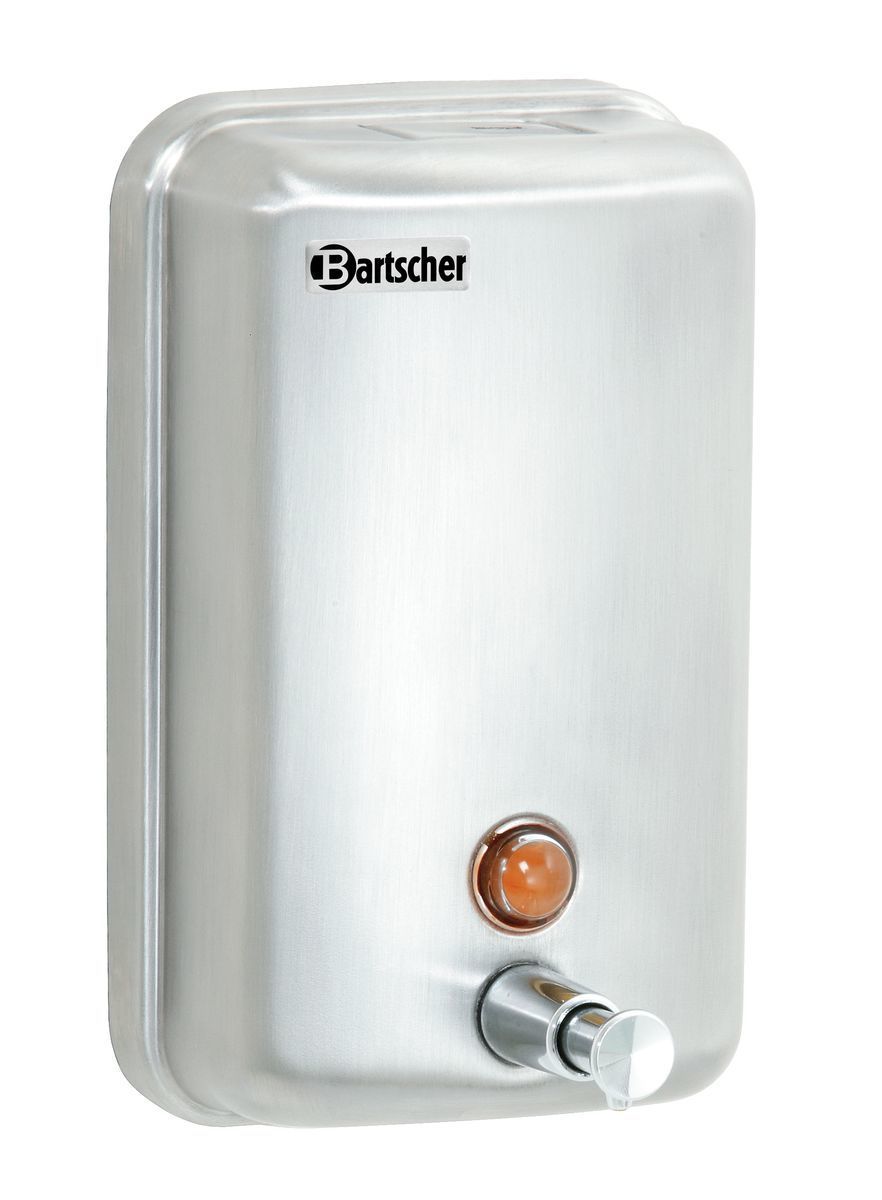 Bartscher - Distributore di sapone a parete 20,4 x 12,3 cm