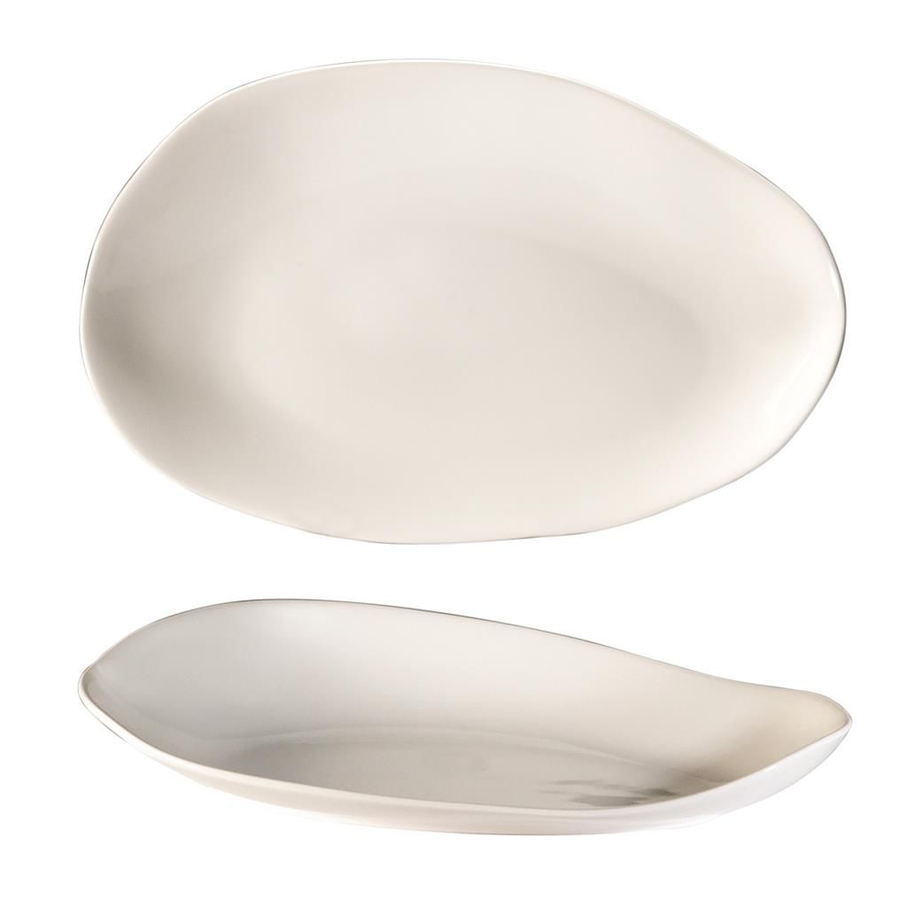Tirolix - Piatto Ovale 31 x 20 cm Wave