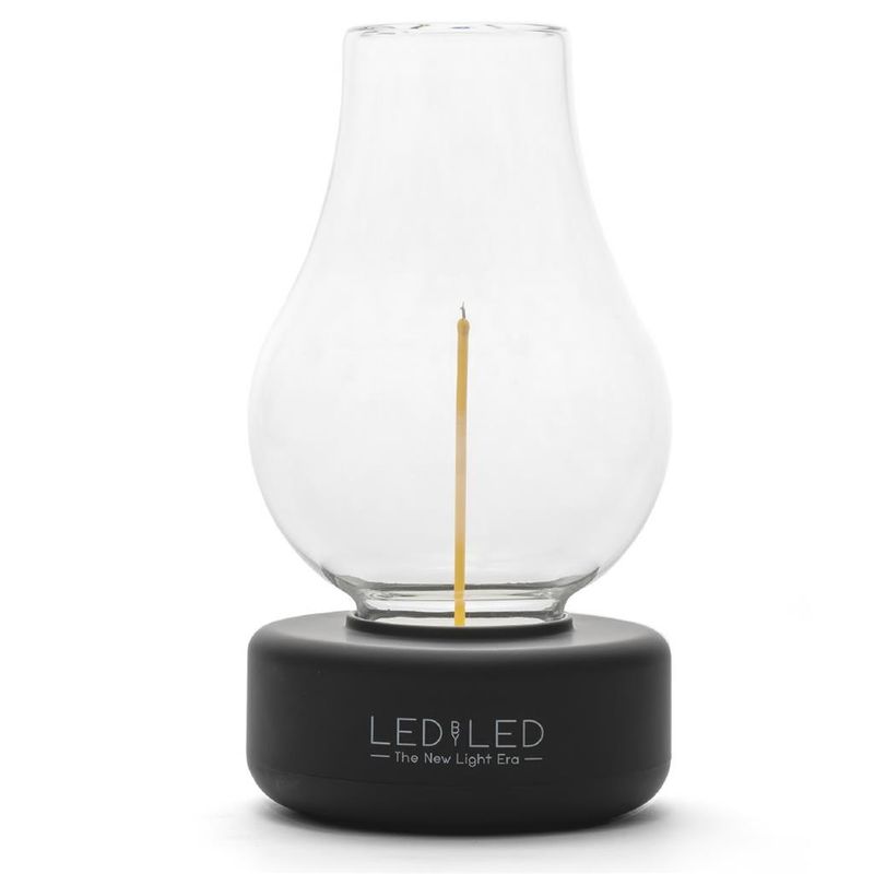 Lampada Led 14 cm Nina Nero - Led By Led