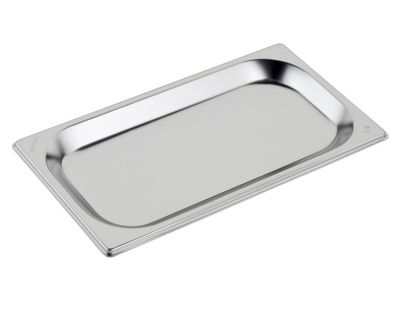 Teglia 1/4 26,4 x 16,2 cm h 2 cm Gastronorm Inox - Inoxmacel