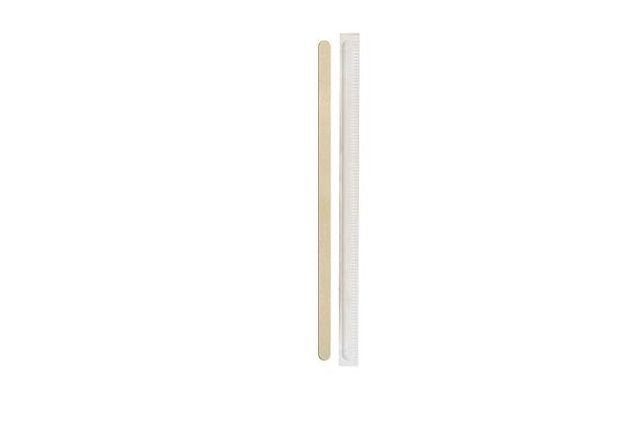 Byo - Paletta caffè in legno imbustata 11 cm