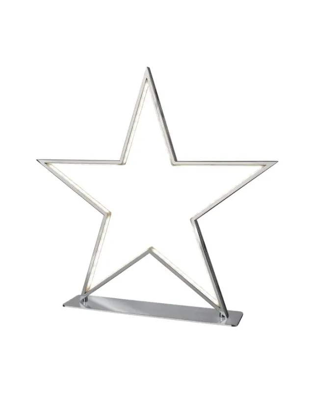 Lucy LED Table Lamp Chrome 50 cm - Sompex