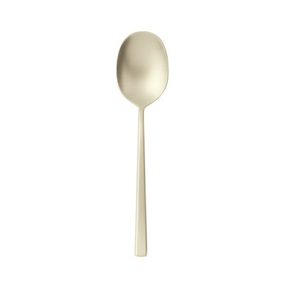 Arthur Krupp - Cucchiaio brodo 18,2 cm Cream Antique PVD Champagne