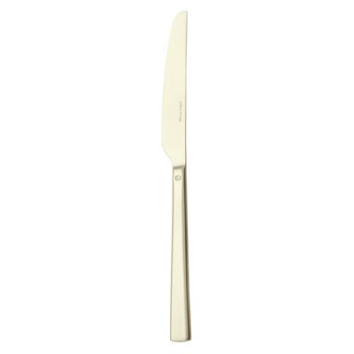 Arthur Krupp - Coltello tavola 23,7 cm Cream Antique PVD Champagne