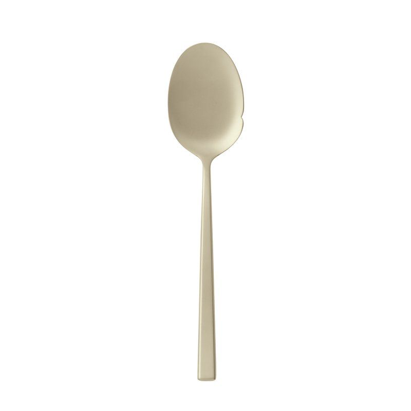 Arthur Krupp - Cucchiaio nouvelle cuisine 18,5 cm Cream Antique PVD Champagne