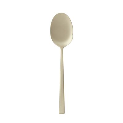 Arthur Krupp - Cucchiaio nouvelle cuisine 18,5 cm Cream Antique PVD Champagne