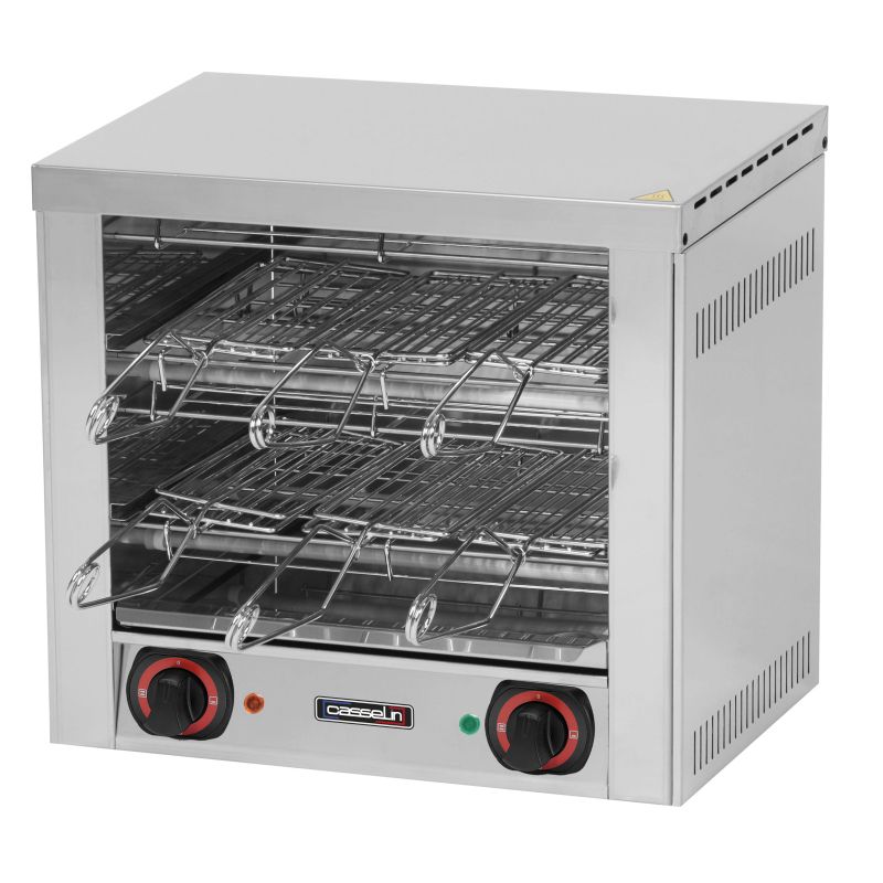 Casselin - Double toaster with 6 tongs