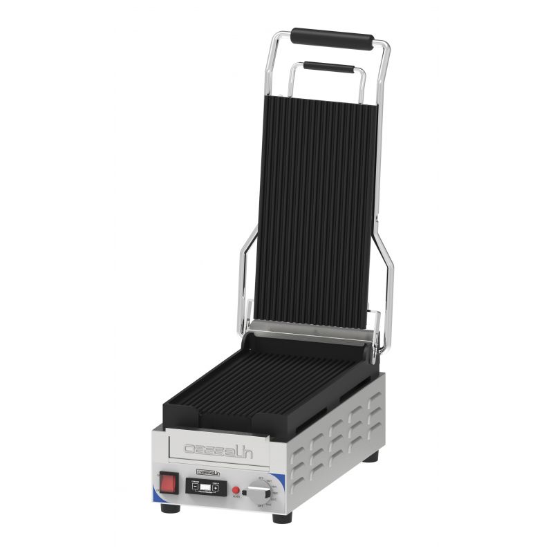 Casselin - Piastra panini Premium compact rigata-rigata con