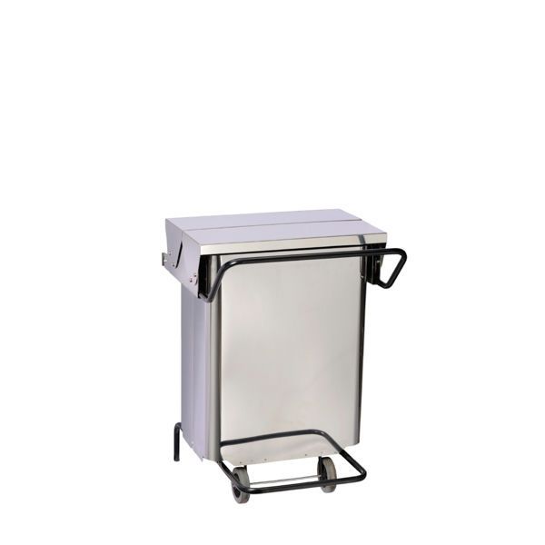 Medial Sbarazzino stainless steel pedal waste container for professional horeca use