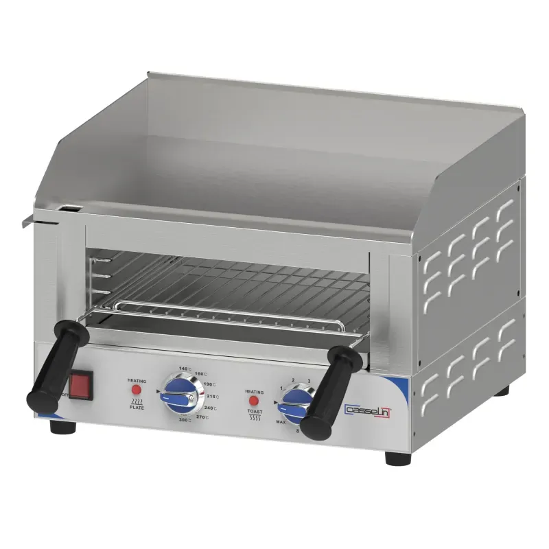 Casselin - Fry top with integrated toaster 480