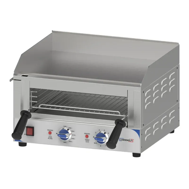 Casselin - Fry top with integrated toaster 520
