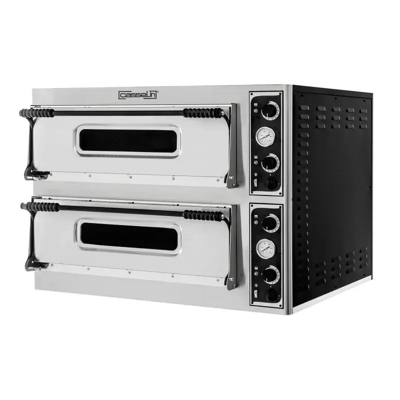 Casselin - Forno elettrico per pizza 2 x 4 pizze 32 cm