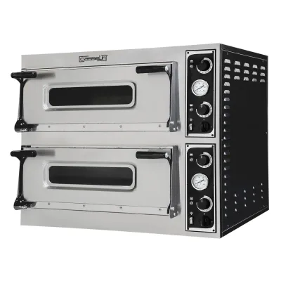 Casselin - Electric pizza oven for 2 x 4 pizzas, 40 cm