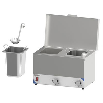 Casselin - Bagnomaria per salse compatto 2 vaschette