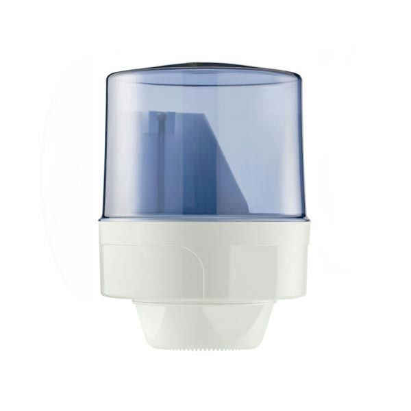 Medial roll paper dispenser ABS clear diameter 290 mm for horeca use

