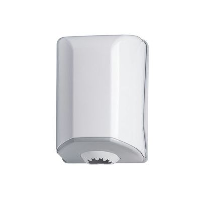 Wave distributore carta centrale ABS bianco base grigia per uso horeca

