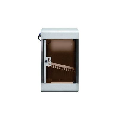 Stery Edelstahlsterilisator AISI 441 10 Messer UVC 15W Lampe Timer getöntes Plexiglas IP20 Horeca
