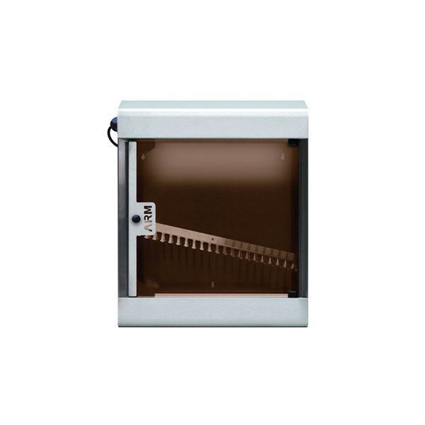 Stery Edelstahlsterilisator 20 Messer UVC 15W Lampe Timer getöntes Plexiglas IP20 Horeca
