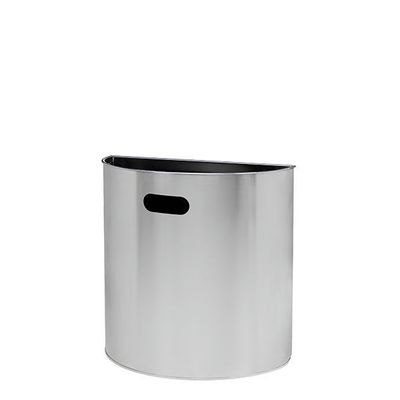 Miluna gettacarte murale acciaio inox satinato compatto e resistente
