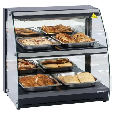 Casselin - Vetrina riscaldata self-service 100 l