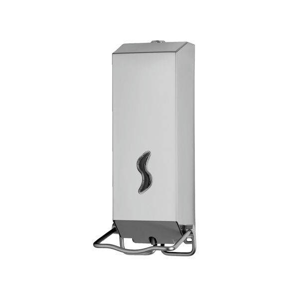 Dispenser Brinox 1,2L satinato leva a gomito con serratura metallica per uso horeca professionale

