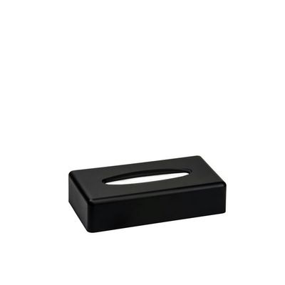 Noir Medial portafazzoletti rettangolare ABS nero per confezioni 24,5x13,5x5,5 cm uso professionale horeca

