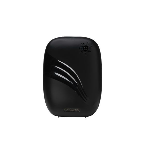 Black Wi-Fi scent diffuser Explosion Medial ABS with smartphone control for horeca use

