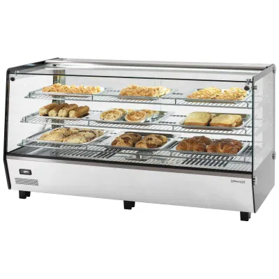 Casselin - Vetrina riscaldata incassata 200 l