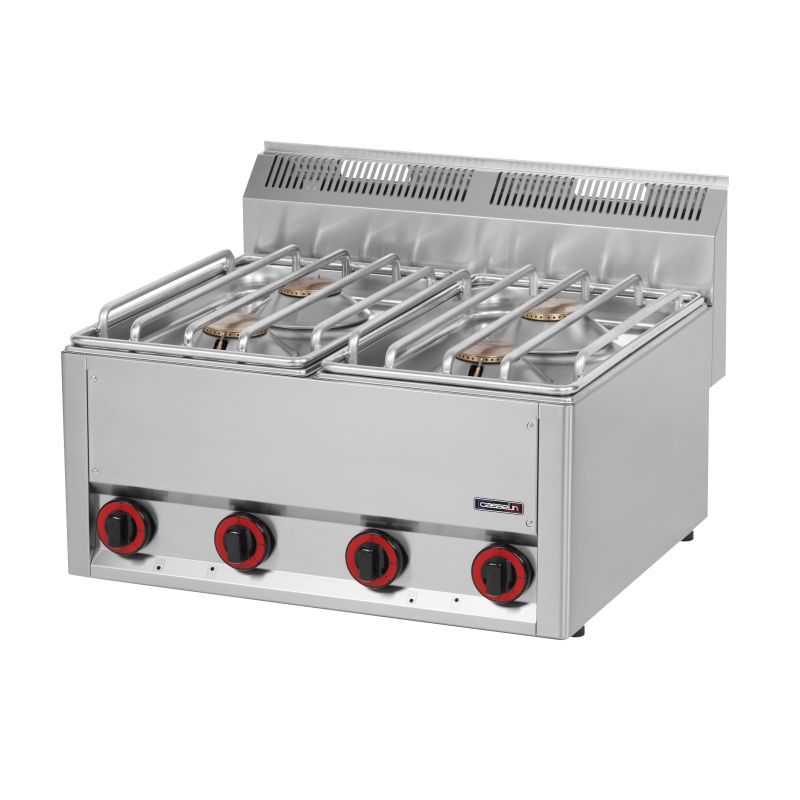 Casselin - Fornello a gas Top 4 fuochi L 66