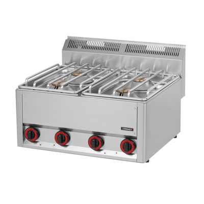 Casselin - Fornello a gas Top 4 fuochi L 66