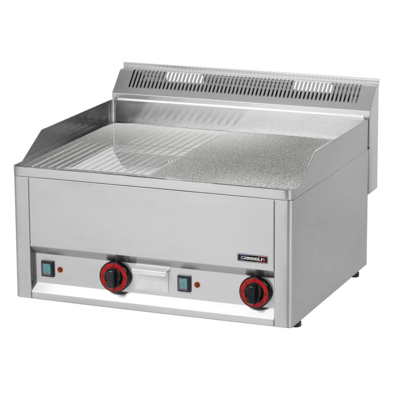 Casselin - Fry top cromo rigato granulato 66