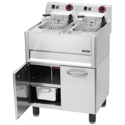 Casselin - Friggitrice elettrica 2 x 8 l su vano 66