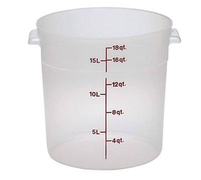 Contenitore Tondo Graduato 17,2 lt - Cambro