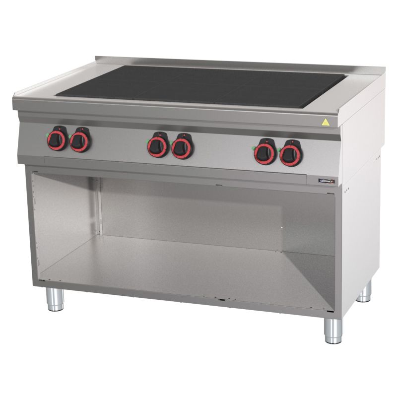 Casselin - 6-plate solid top on compartment 120