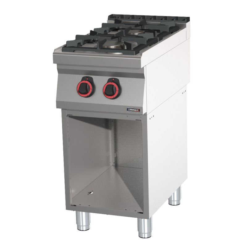 Casselin - Gas Stove with 2 Burners on Compartment 40