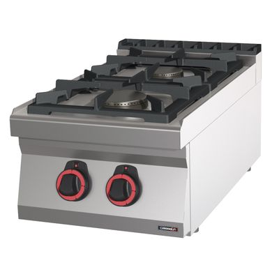 Casselin - Fornello a gas top 2 fuochi 40