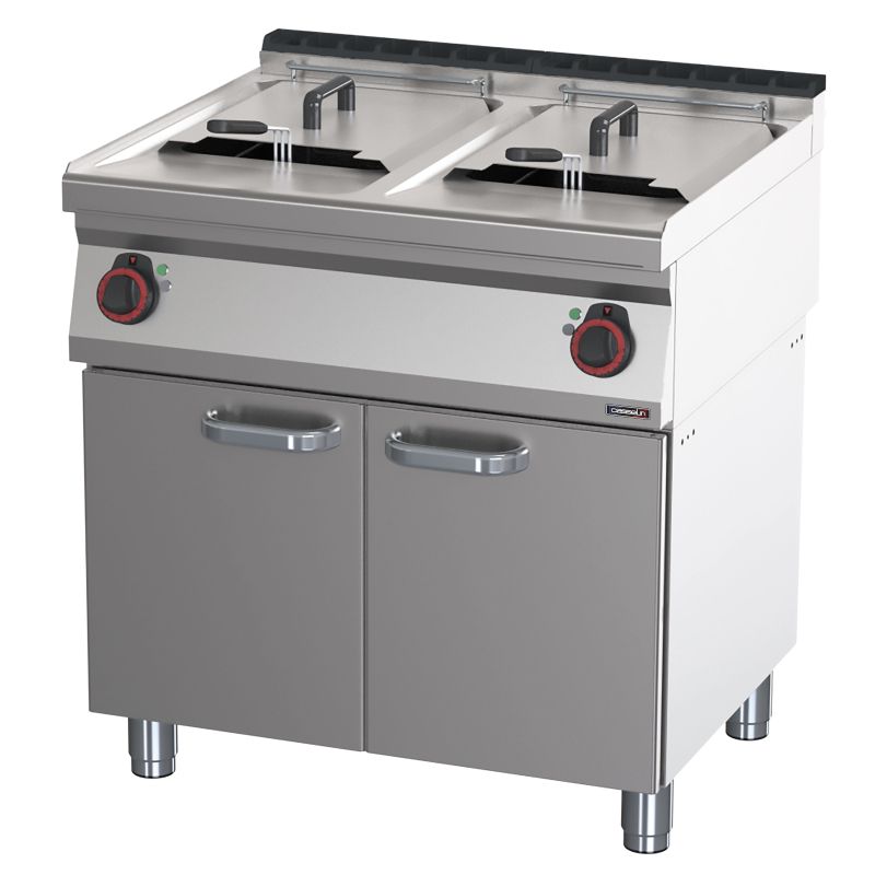 Casselin - 2 x 17-litre electric fryer on compartment 80