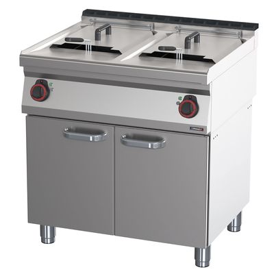 Casselin - 2 x 17-litre electric fryer on compartment 80