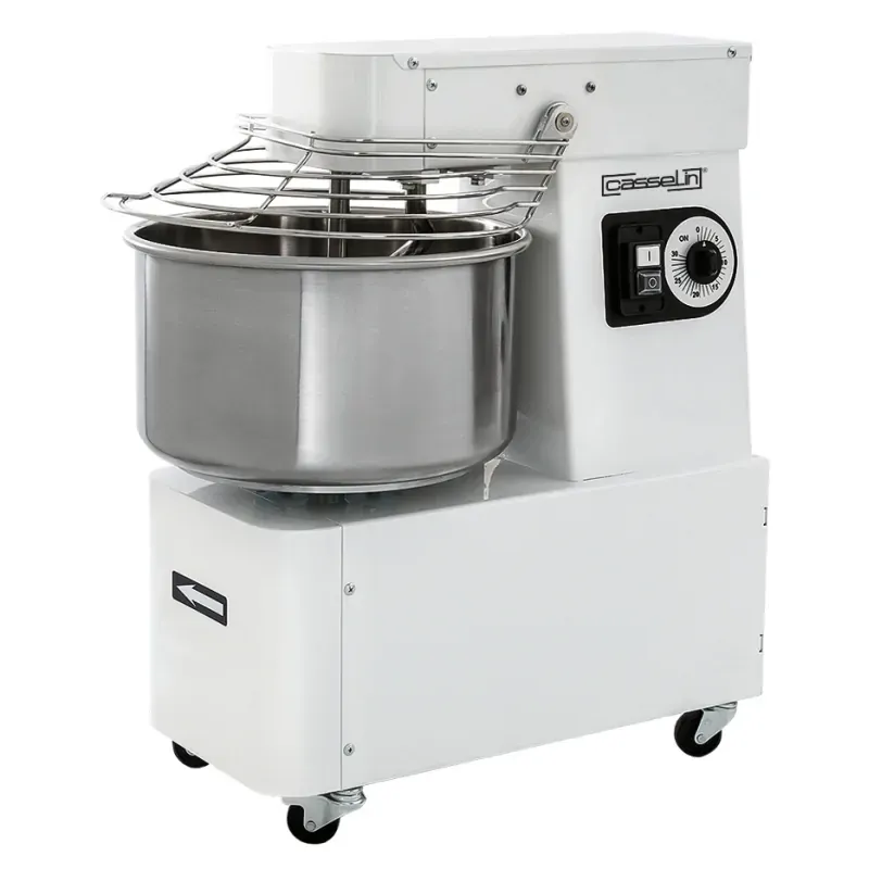 Casselin - Spiral mixer with fixed head and bowl 17 kg