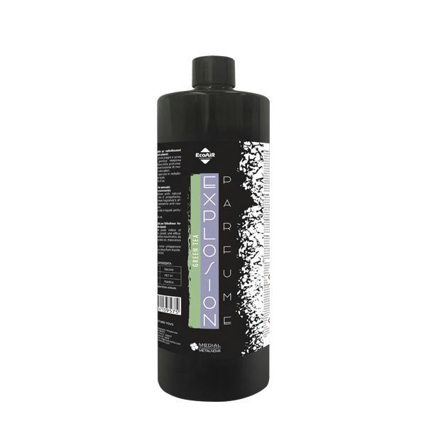 Bottiglia 1L fragranza liquida Green Tea Medial per diffusori professionali horeca