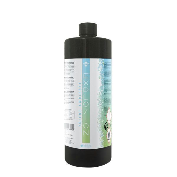 Fragranza igienizzante liquida Explosion 1L balsamico per diffusori professionali horeca Medial

