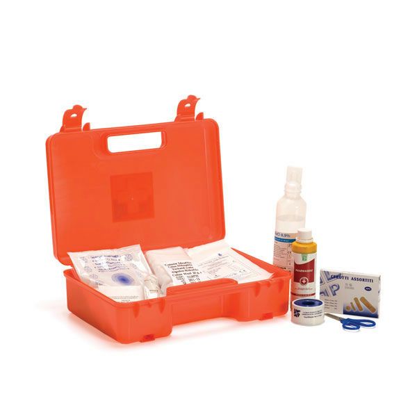 Valigetta Medial Plastic Pharma con pacco medicazione Allegato 2 uso professionale horeca

