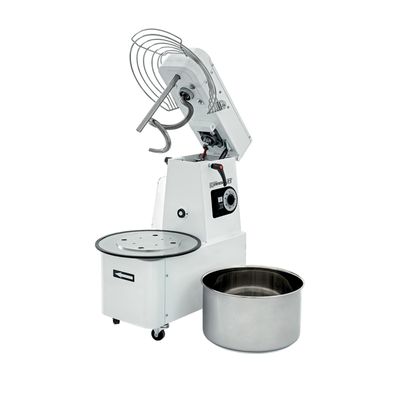 Casselin - Impastatrice a spirale con testa sollevabile e vasca estraibile 2 velocità 35 kg